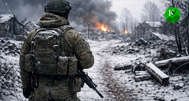 Военнослужащий. Иллюстрация создана "Кавказским узлом" при помощи ИИ в программе Copilot Военнослужащий. Иллюстрация создана "Кавказским узлом" при помощи ИИ в программе Copilot