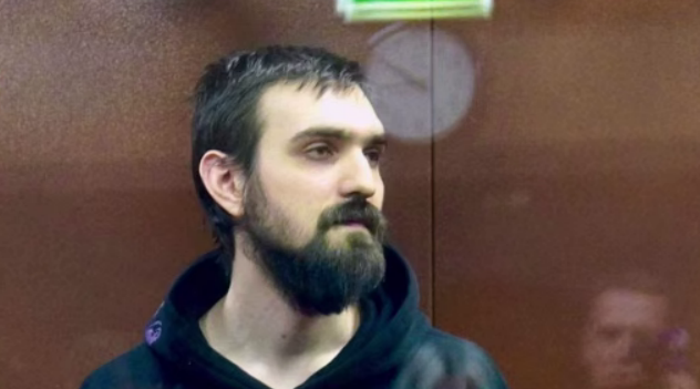 Артемий Останин. Скриншот фото RusNews https://t.me/rusnews/80666. Артемий Останин. Скриншот фото RusNews https://t.me/rusnews/80666.
