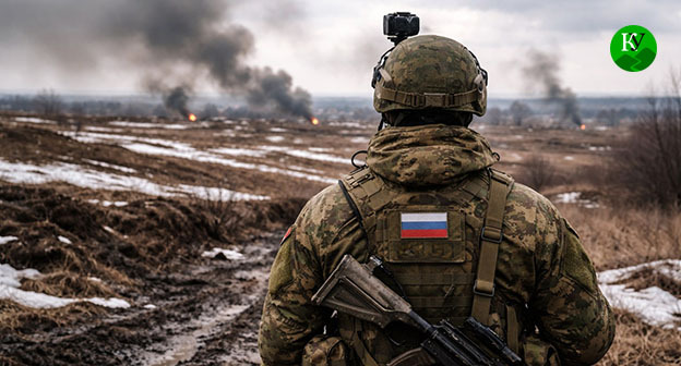Военнослужащий. Иллюстрация создана "Кавказским узлом" при помощи ИИ в программе Copilot Военнослужащий. Иллюстрация создана "Кавказским узлом" при помощи ИИ в программе Copilot