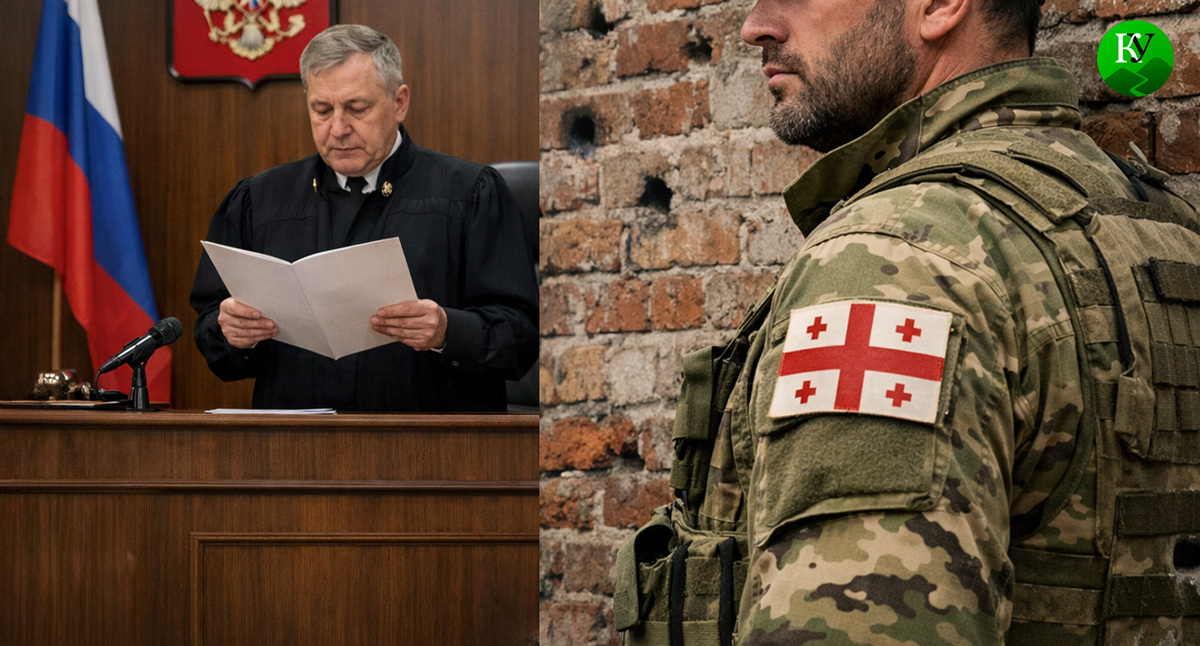 Военный и суд. Иллюстрация создана «Кавказским узлом» с помощью ИИ в программе Copilot