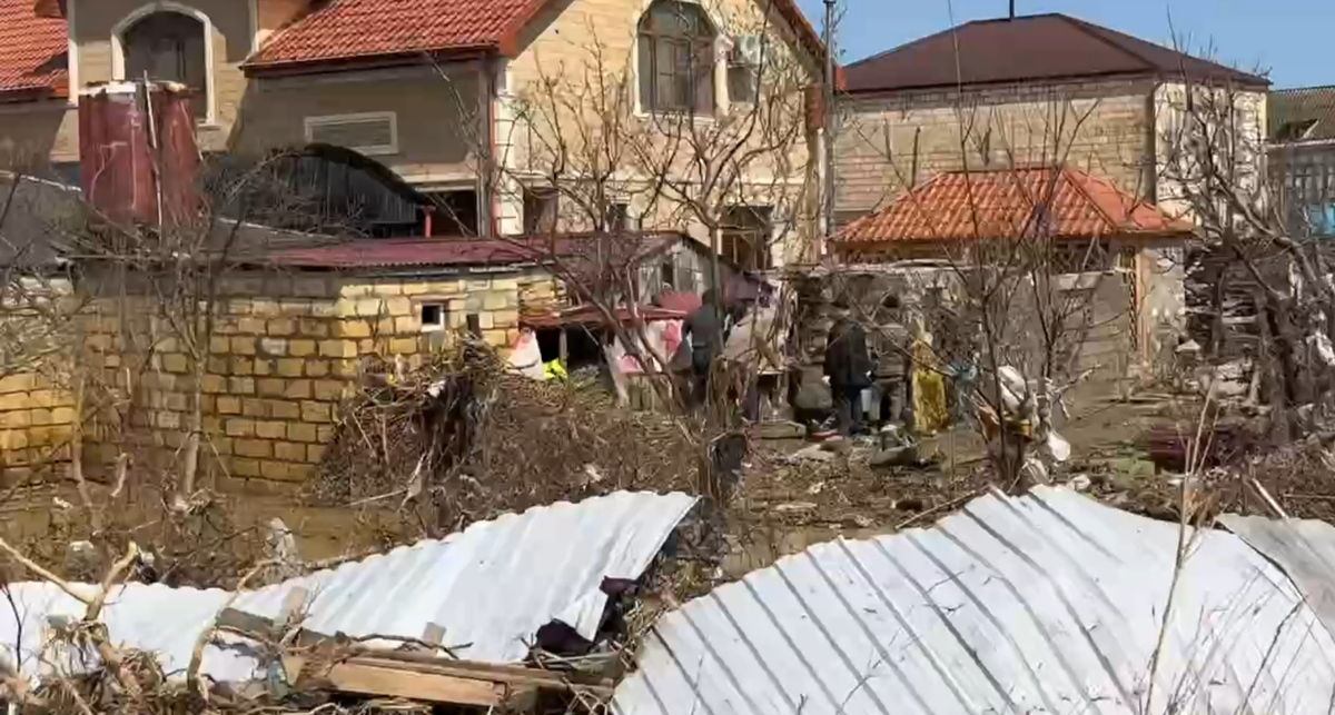 Мамедкала после наводнения. Кадр видео администрации Дербентского района https://t.me/derbentskiyrayon_official/21857
