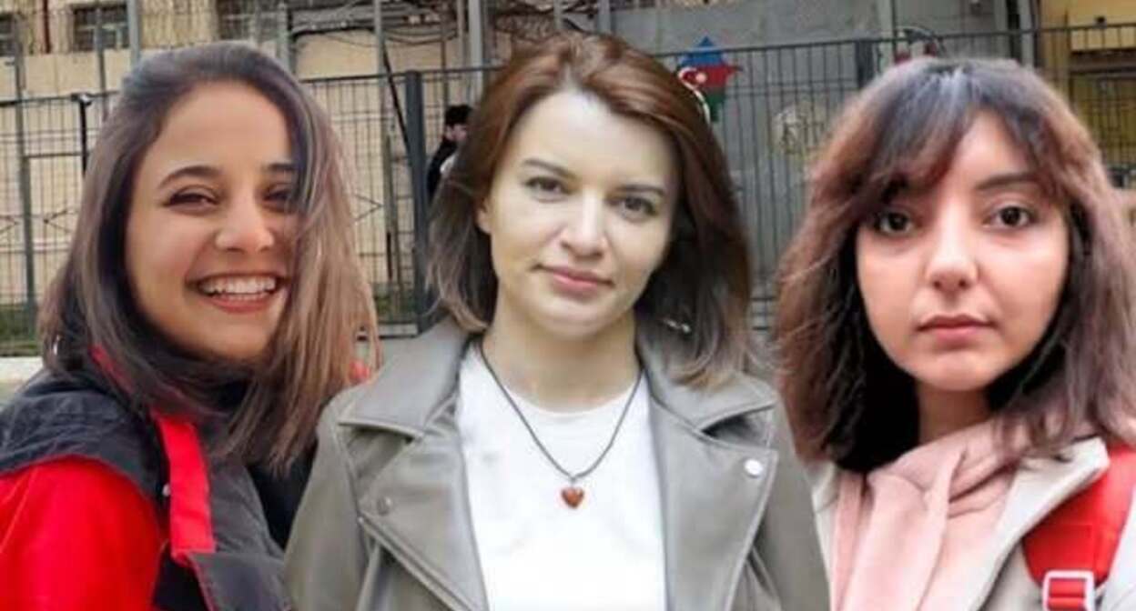Наргиз Абсаламова, Вагифгызы, Эльнара Гасымова (слева направо). Фото: https://www.facebook.com/ принадлежит компании Meta, деятельность которой запрещена в России