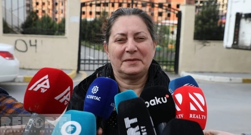 Шафига Аббасова. Фото: Report https://report.az/ru/vnutrennyaya-politika/byvshaya-vynuzhdennaya-pereselenka-ya-ochen-rada-chto-vozvrashayus-na-rodinu