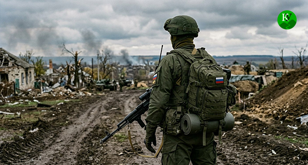 Военнослужащий. Иллюстрация создана "Кавказским узлом" при помощи ИИ в программе Copilot Военнослужащий. Иллюстрация создана "Кавказским узлом" при помощи ИИ в программе Copilot