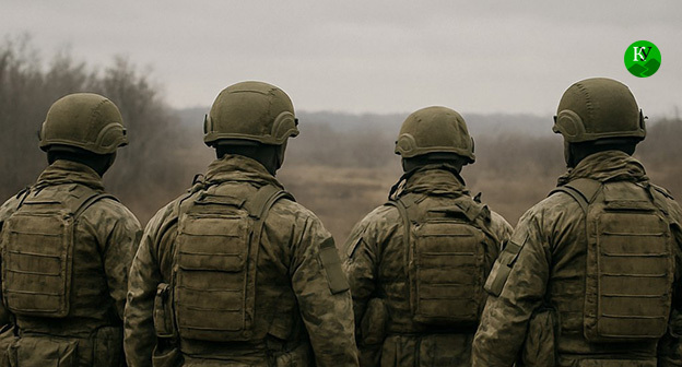 Военнослужащие. Иллюстрация "Кавказского узла" созданная ИИ при помощи программы Copilot Военнослужащие. Иллюстрация "Кавказского узла" созданная ИИ при помощи программы Copilot