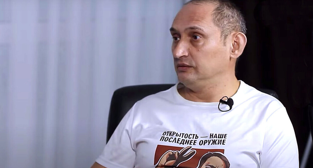 Виталий Вотановский. Кадр видео "Альфа news" https://www.youtube.com/watch?v=PrGP1uJlbKA&t=7s