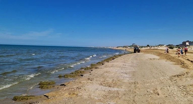 Пляж в Анапе. Фото: Юрия Озаровского https://vk.com/seaoz Пляж в Анапе. Фото: Юрия Озаровского https://vk.com/seaoz