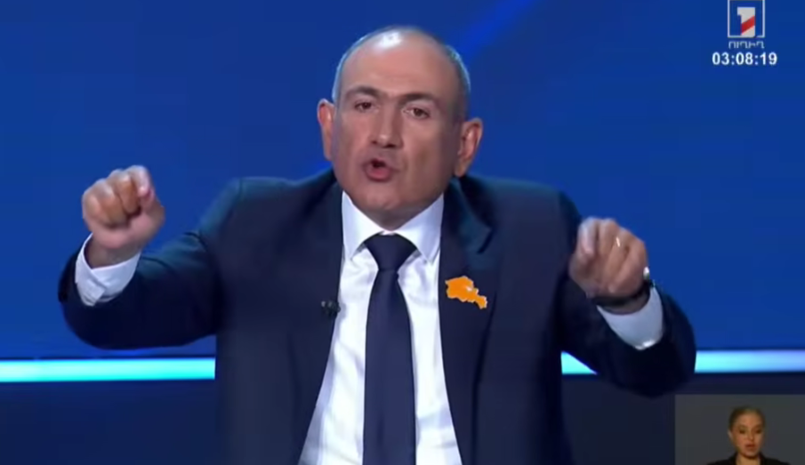 Никол Пашинян на дебатах. Стоп-кадр видео News.Am от 04.06.26,https://www.youtube.com/watch?v=AnIxpTBYDAE&t=3227s Никол Пашинян на дебатах. Стоп-кадр видео News.Am от 04.06.26,https://www.youtube.com/watch?v=AnIxpTBYDAE&t=3227s