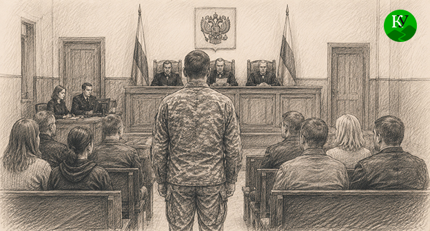 Военнослужащий. Иллюстрация создана "Кавказским узлом" при помощи ИИ в программе Copilot