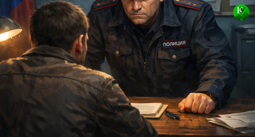 Психологическое давление в полиции. Изображение создано "Кавказским узлом" при помощи ИИ в программе Copilot. Психологическое давление в полиции. Изображение создано "Кавказским узлом" при помощи ИИ в программе Copilot.