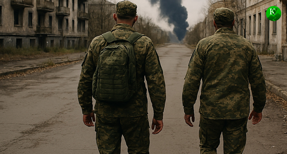 Военные на СВО. Иллюстрация создана «Кавказским узлом» с помощью ИИ в программе Copilot