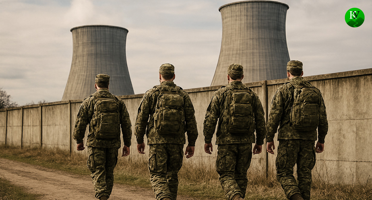 Военные на СВО. Иллюстрация создана «Кавказским узлом» с помощью ИИ в программе Copilot