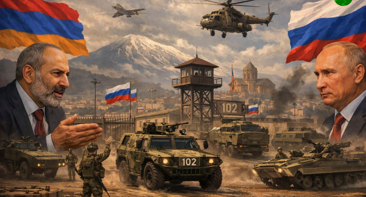 База в Гюмри. Иллюстрация создана "Кавказским узлом" с помощью ИИ в программе Copilot База в Гюмри. Иллюстрация создана "Кавказским узлом" с помощью ИИ в программе Copilot