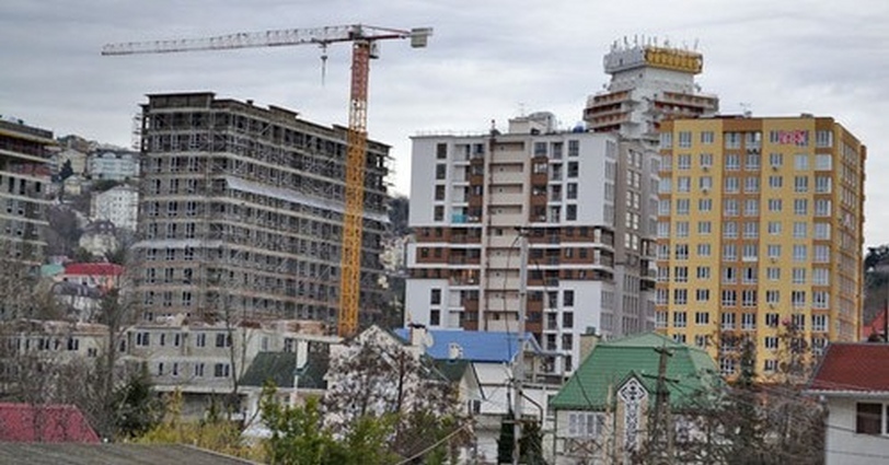 Строительство домов в Сочи. Фото "Кавказского узла"