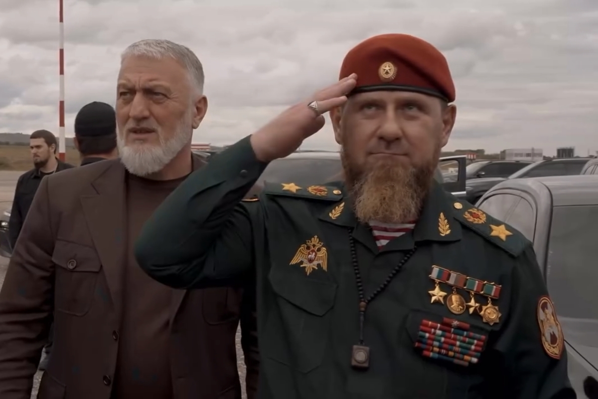 Кадыров в новых погонах генерала армии. Кадр видео ТРК "Путь" / Instagram*
