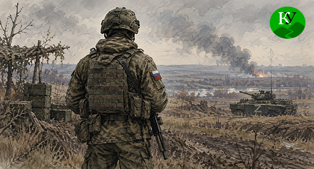 Военнослужащий. Иллюстрация создана "Кавказским узлом" при помощи ИИ в программе Copilot Военнослужащий. Иллюстрация создана "Кавказским узлом" при помощи ИИ в программе Copilot