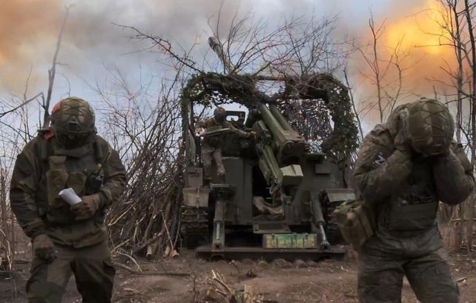 Участники боевых действий на Украине. Фото: пресс-служба Минобороны России