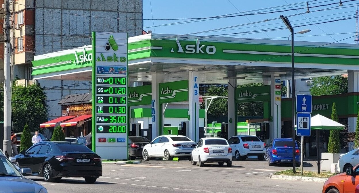 АЗС в Махачкале. Фото корреспондента "Кавказского узла".