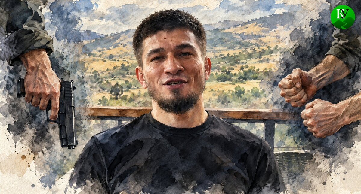 Чеченский боец ММА Никархо. Иллюстрация создана «Кавказским узлом» с помощью ИИ в программе Copilot Чеченский боец ММА Никархо. Иллюстрация создана «Кавказским узлом» с помощью ИИ в программе Copilot
