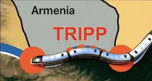 Маршрут Трампа. Скриншот видео https://www.youtube.com/watch?v=LqB2pZXEfO4