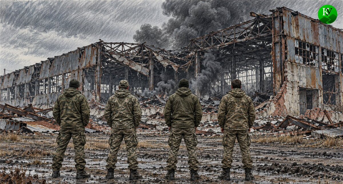 Военные на СВО. Иллюстрация создана «Кавказским узлом» с помощью ИИ в программе Copilot