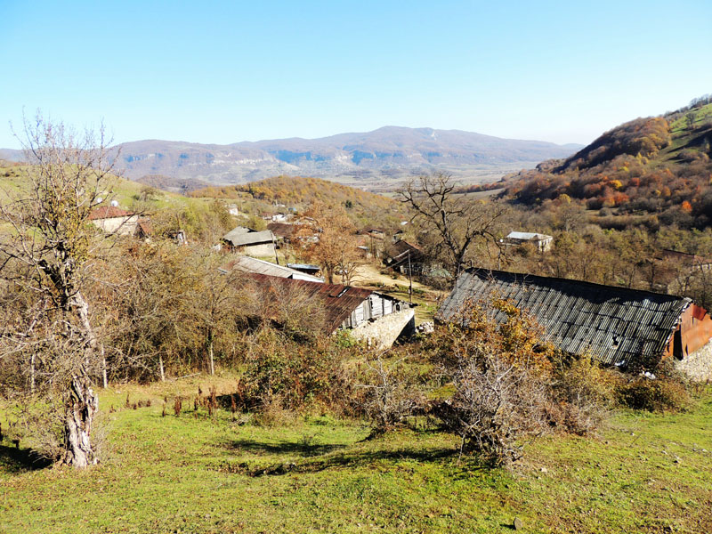 Часть домов села Гарнакар. Часть домов села Гарнакар.