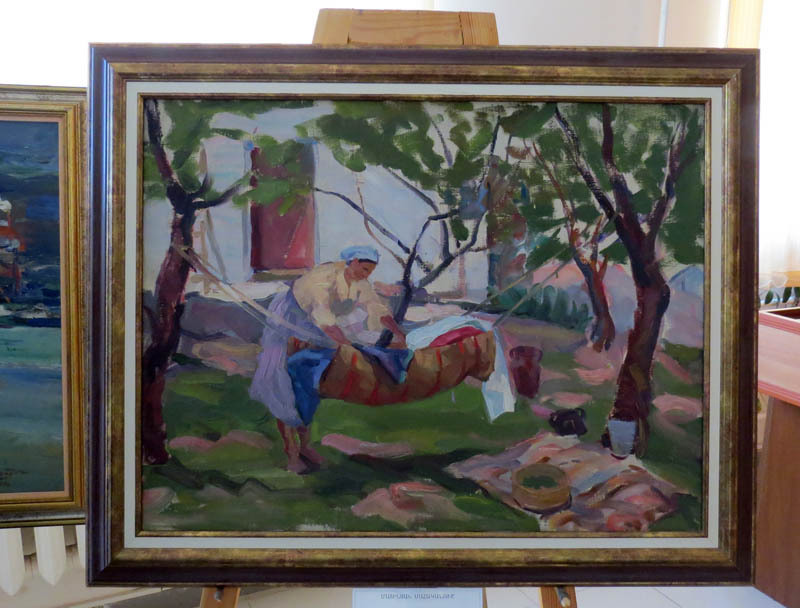 Работа Матинян саакануш (Армени) Материнство. даритель Шаген Хачатрян. Работа Матинян саакануш (Армени) Материнство. даритель Шаген Хачатрян.