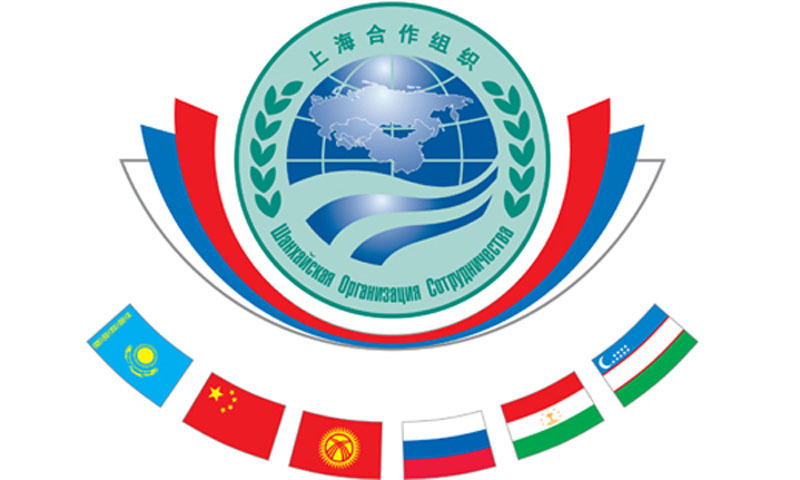 Эмблема ШОС. Эмблема ШОС.