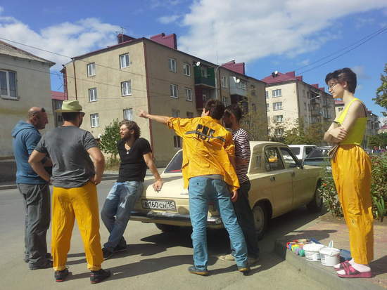 Графити в Цхинвале Графити в Цхинвале