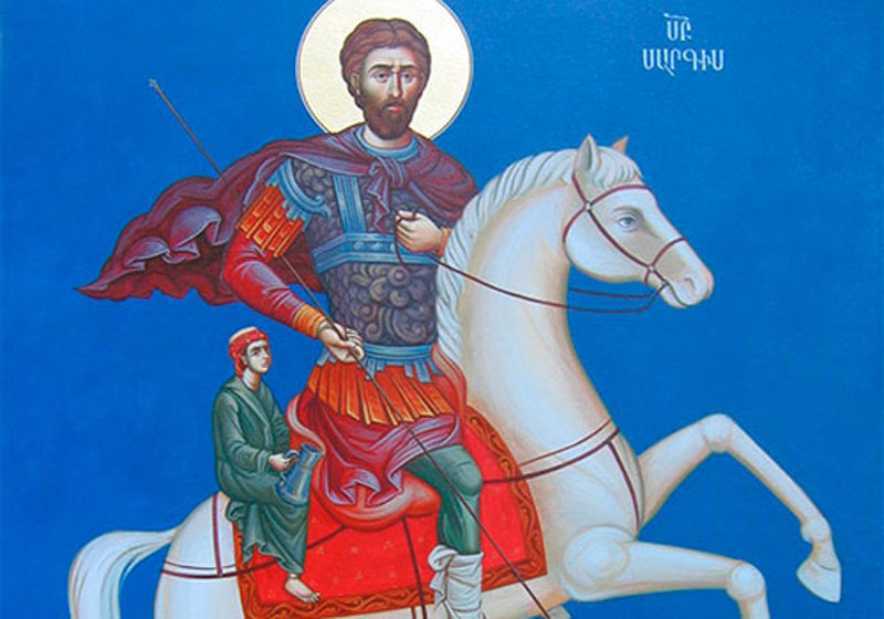Святой Саргис Стратилат. Святой Саргис Стратилат.