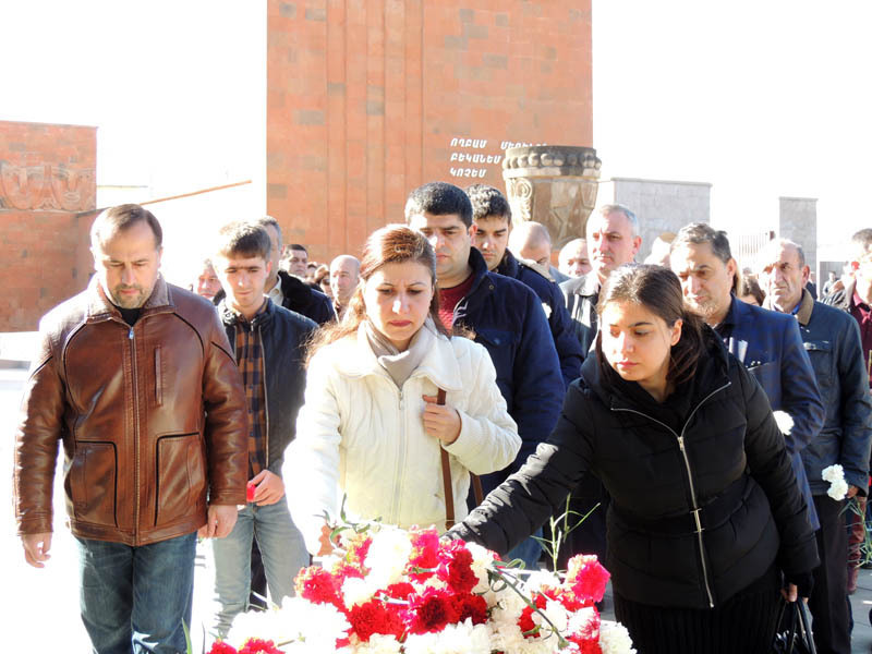 Степанакерт. Мемориальный комплекс. 28.02.2017 г. Степанакерт. Мемориальный комплекс. 28.02.2017 г.