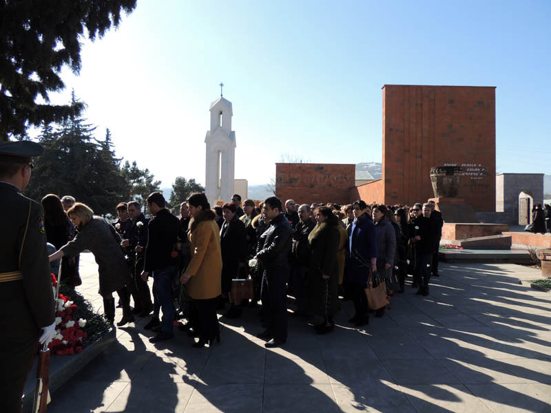 Степанакерт. Мемориальный комплекс. 28.02.2017 г. Степанакерт. Мемориальный комплекс. 28.02.2017 г.